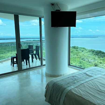 Luxury Apartment In Ocean Pavillion Hotel Cartagena Exteriör bild