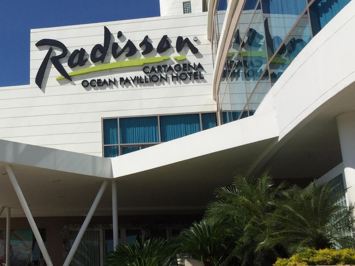 Luxury Apartment In Ocean Pavillion Hotel Cartagena Exteriör bild